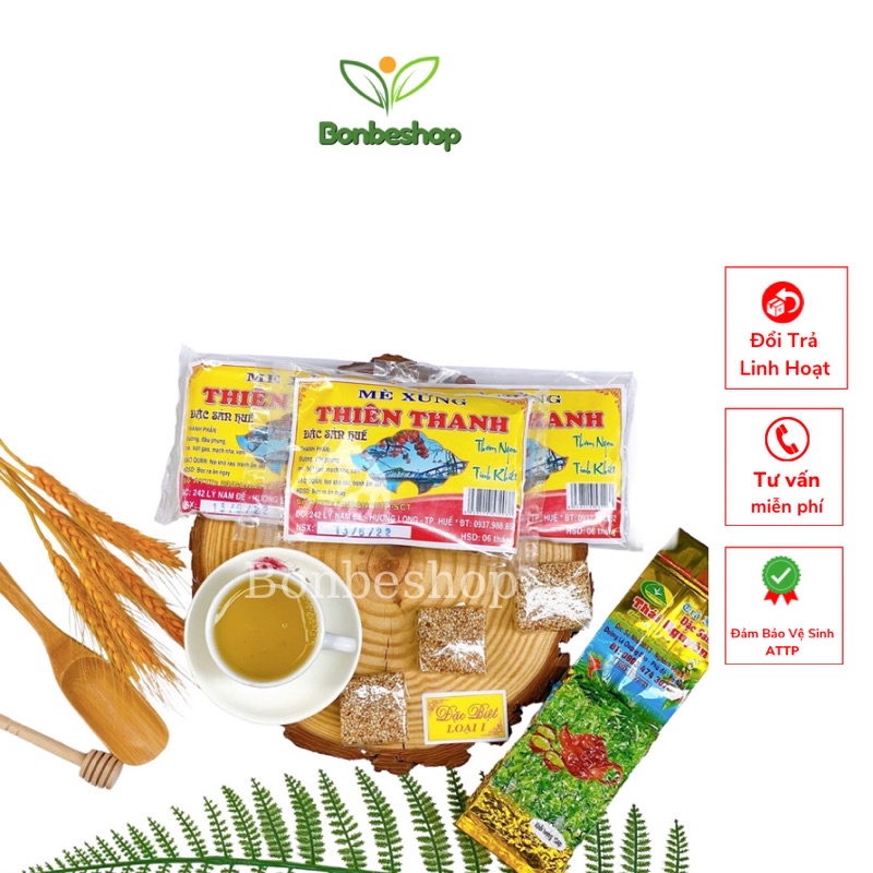 1 Gói Kẹo Mè Xửng Thiên Thanh Đặc Sản Huế, Thơm, Dẻo, Ngon