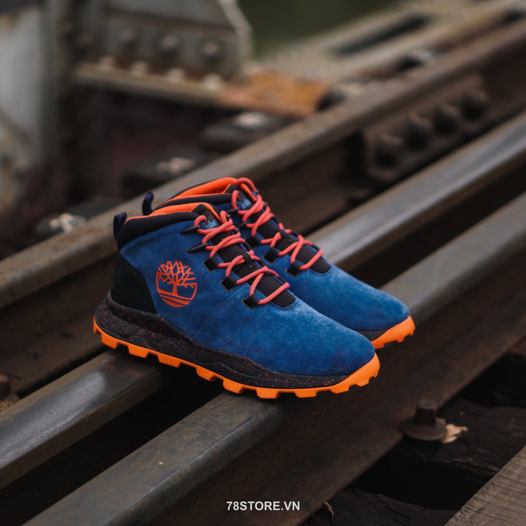 Giày Thể Thao Nam Timberland Brooklyn City Blue A2M7D