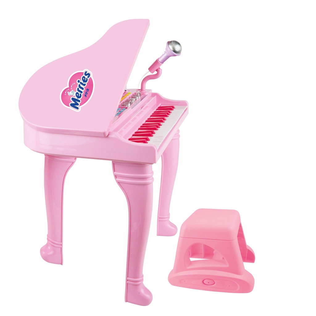 ĐÀN PIANO WINFUN  ĐỒ CHƠI QUÀ TẶNG MERRIES XANH VÀ HỒNG