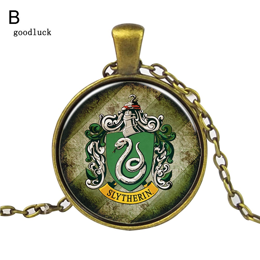 Dây chuyền hợp kim phối mặt phong cách Vintage chủ đề phim Harry Potter | BigBuy360 - bigbuy360.vn