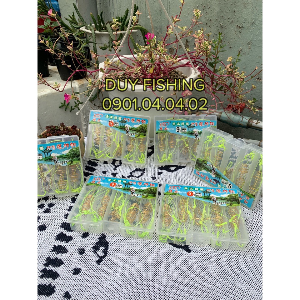 Bộ 4 Lance 6 lưỡi - Duy Fishing