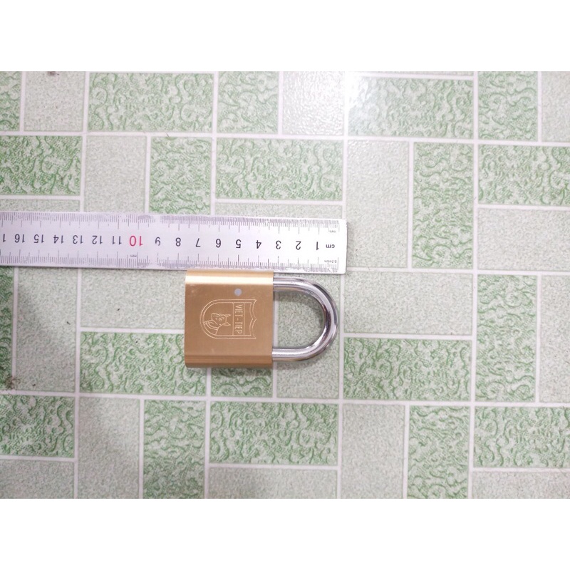 Set 10 ổ khoá VIỆT TIỆP dùng chung 1 chìa chủ ( loại 5p , khoá Bấm , có 10 chìa sơ cua )