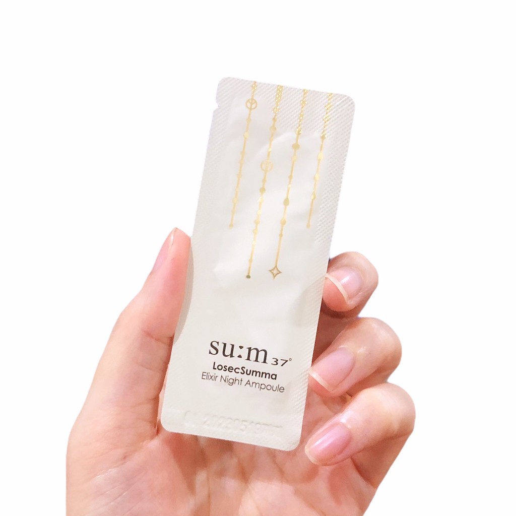 [COMBO] 10 GÓI SAMPLLE DÙNG THỬ SERUM TINH CHẤT VÀNG LOSEC SUMMA