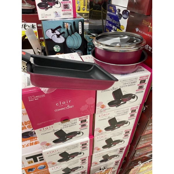 Bộ nồi 3 món Clair nội địa nhật