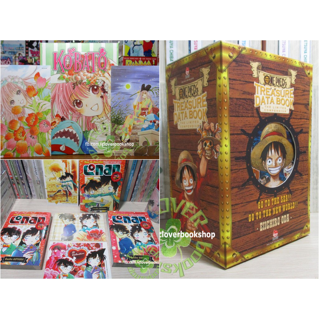 Boxset Limited Databook One Piece - Conan Những Câu Chuyện Lãng Mạn (Tặng Kèm Postcard) - Boxset Kobato