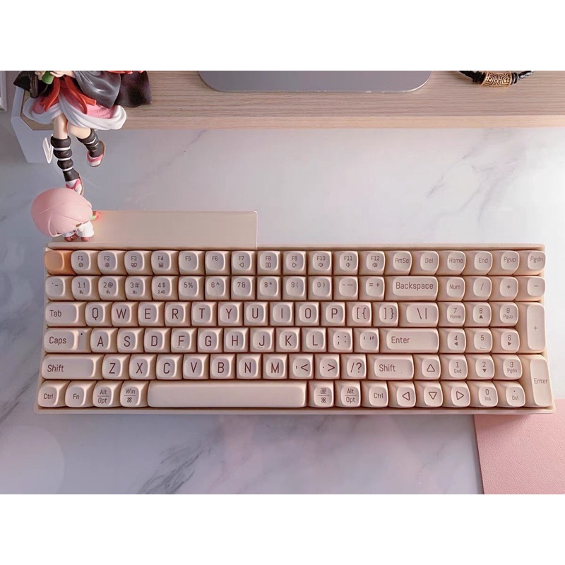 Bàn phím cơ không dây bluetooth Lofree Touch chính hãng, hotswap, có thể mua keycap để custom chính hãng