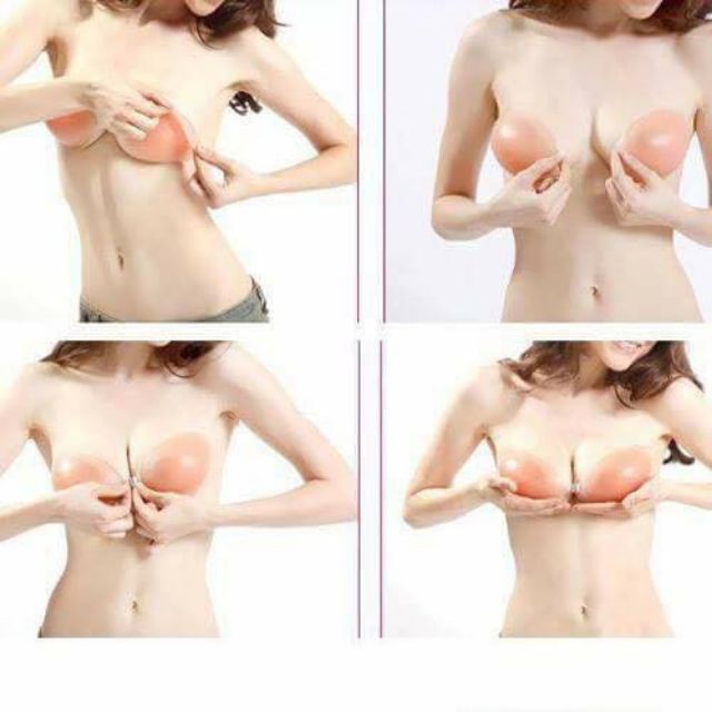 Áo Bra dán silicol tặng kèm dây áo trong