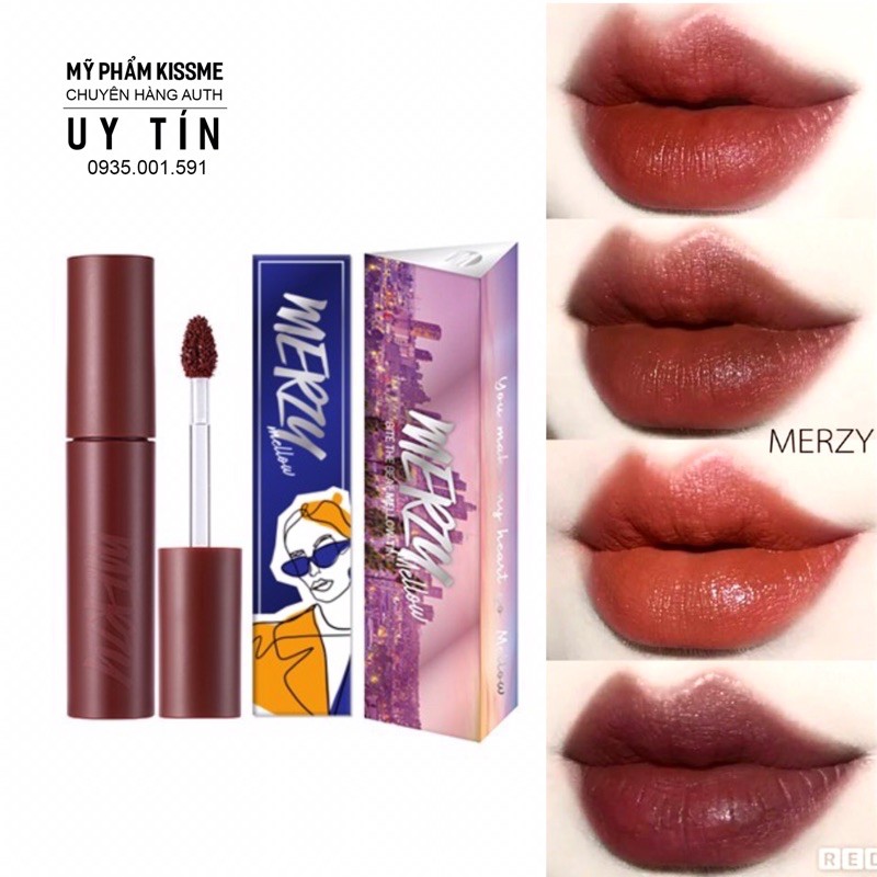 Son Kem Lì Merzy Bite The Beat Mellow Tint [6 màu] | BigBuy360 - bigbuy360.vn