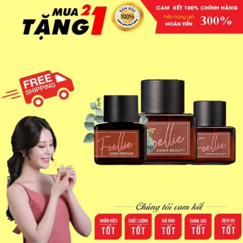 Nước Hoa Vùng Kín Foellie Màu Nâu  Mua 2 Tặng 1  Nước Hoa Vùng Kín CHÍNH HÃNG 5ml Hương Gỗ Ấm Quý Phái