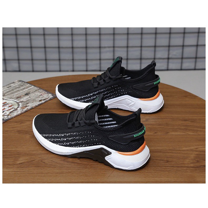 Giày thể thao nam sneaker V7 gót cam thoáng khí thời trang mới