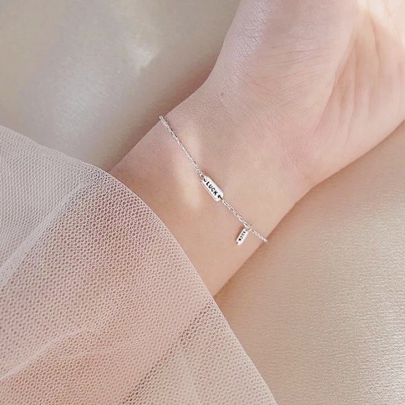 [KÈM QUÀ TẶNG CHỈ AD 25/1-7/2] Lắc chân bạc đuôi cá xanh ngọc Hàn Quốc - Tặng kèm hộp đựng | BigBuy360 - bigbuy360.vn