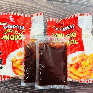 Bánh gạo tokbokki Hàn Quốc 1KG kèm 200G sốt