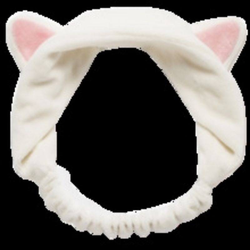 Băng đeo tai mèo dùng khi rửa mặt Hanajirushi