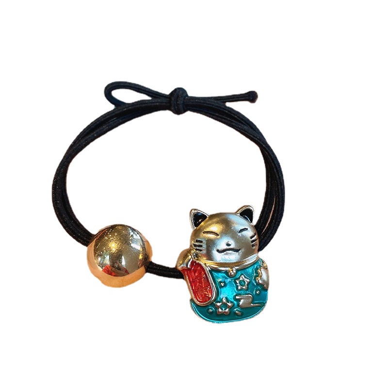 Chun buộc tóc mèo thần tài đẹp cho mẹ và bé phong cách hàn quốc cute Shop movava