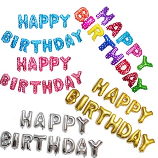 Bóng chữ HAPPY BIRTHDAY  trang trí sinh nhật