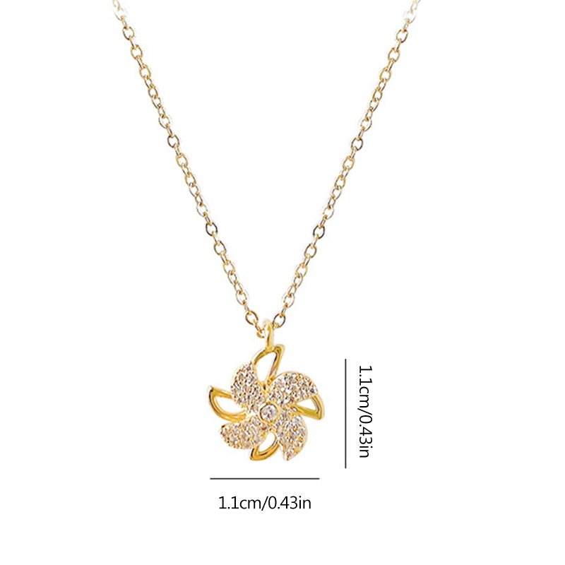 Vòng cổ Mặt Cối Xay Gió Xoay Được Giúp Giảm Căng Thẳng Thời Trang Cho Nữ