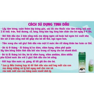 combo tinh dầu trầu không Lợi An