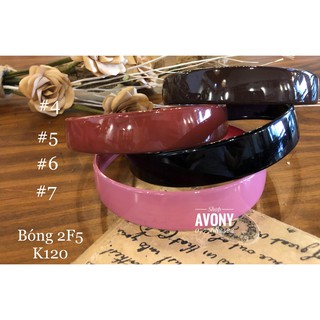 Cài tóc - Bờm tóc nhựa bóng bản to sắc màu