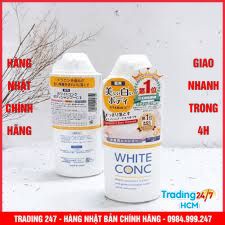 [Hỏa tốc HCM] Sữa tắm trắng da White Conc Body Vitamin 360ml - Nội địa Nhật Bản