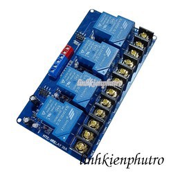 Module 4 Relay 12V - 30A Kích High/Low HTC