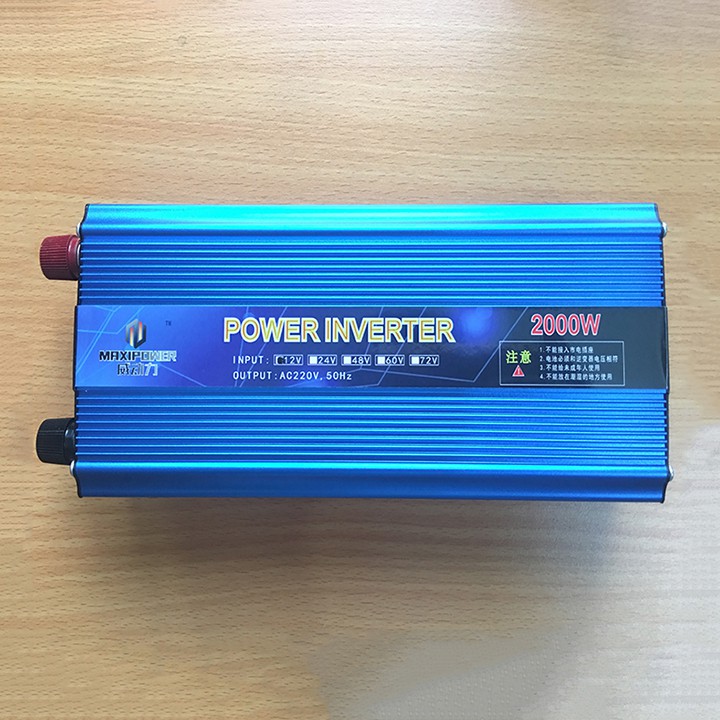 Máy Kích Điện 12V - 2000W Maxipower Sin chuẩn
