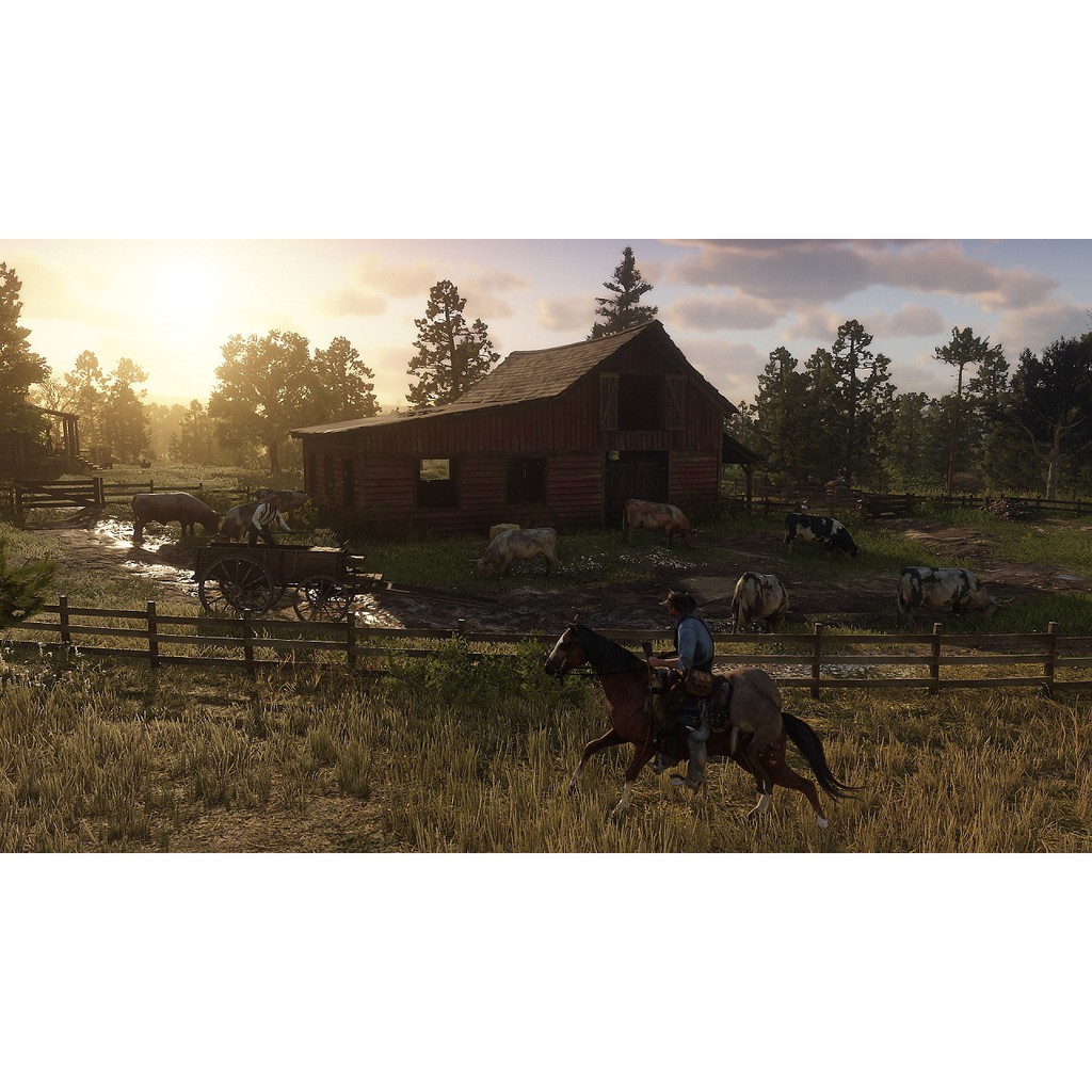 [Mã 159ELSALE hoàn 7% đơn 300K] Đĩa Game PS4 Red Dead Redemption 2