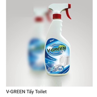 Tẩy toilet hữu cơ V-Green Việt Nam KHÔNG AXIT