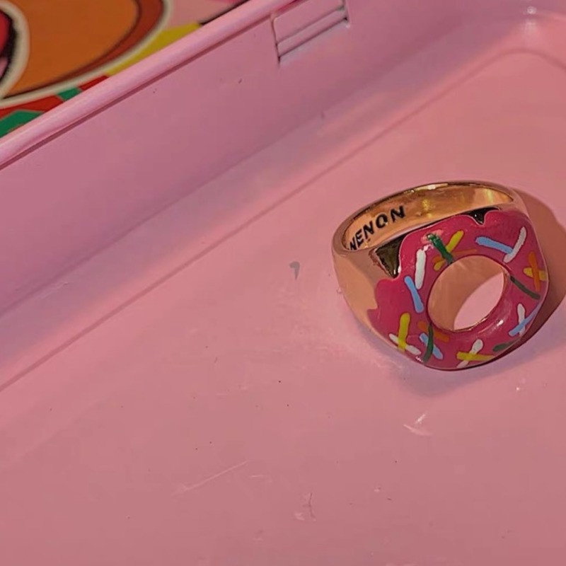 Donut Ring Korean Trendy Fashion Personality