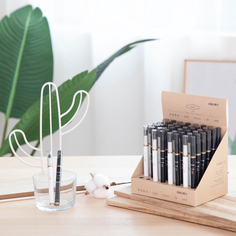 Ngòi bút Chì Bấm Deli S460 S461 0.5 / 0.7mm Chất Lượng Cao