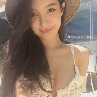Bộ bơi liền pha ren