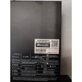 Micro không dây dBacoustic DB450II