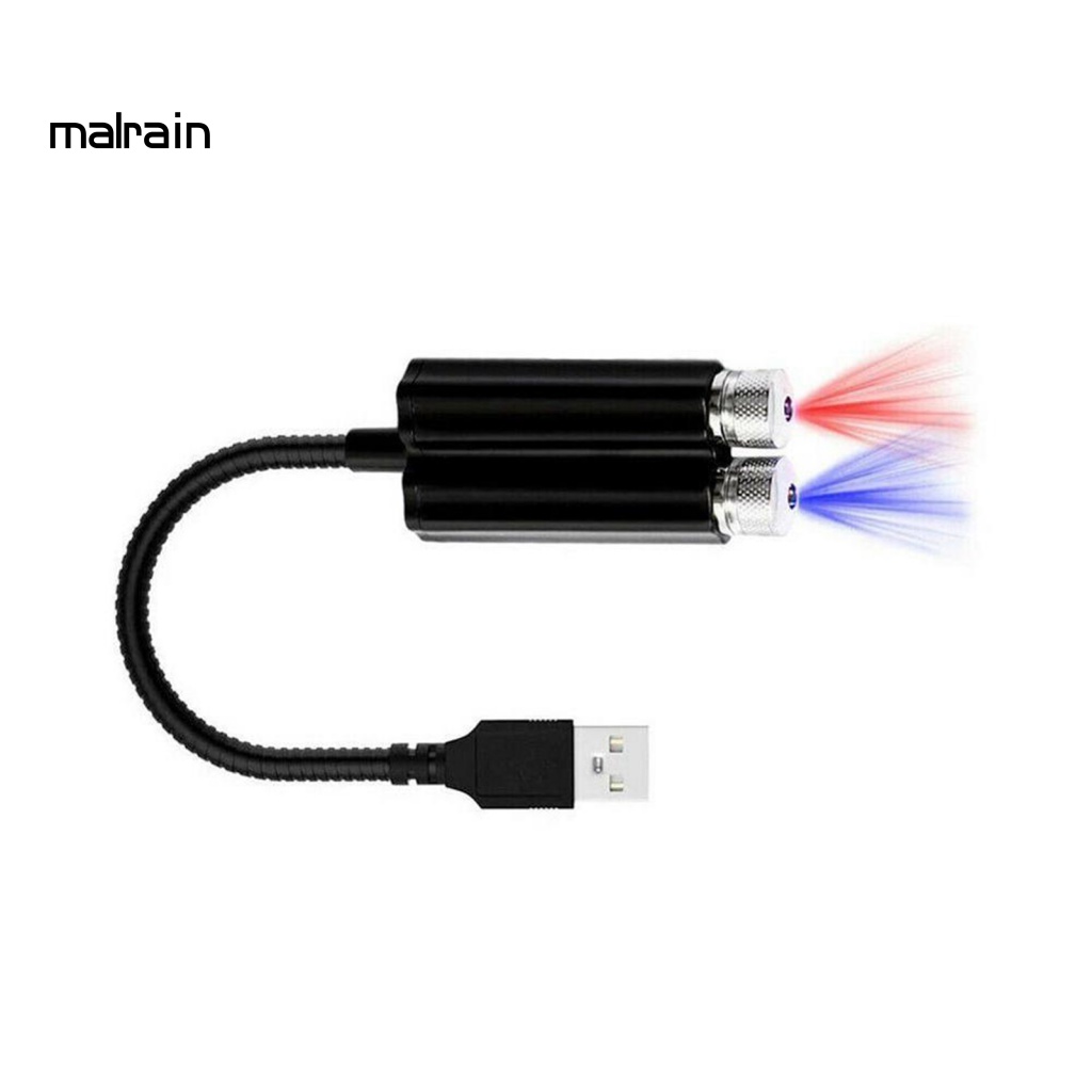 Đèn LED USB Mini Tự Động Tiết Kiệm Năng Lượng Họa Tiết Bầu Trời Đầy Sao Trang Trí Xe Hơi