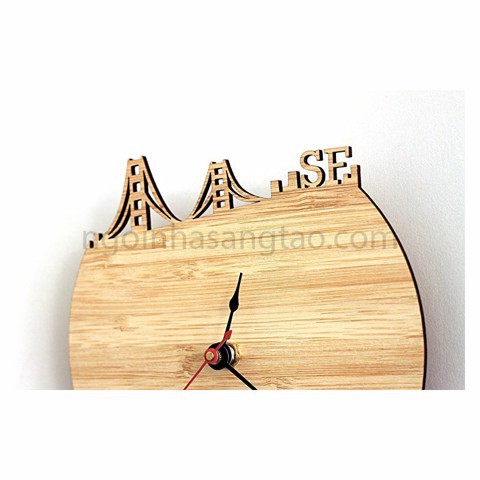 Đồng hồ gỗ San Francisco
