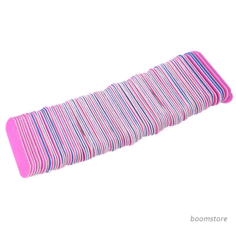 Bộ 100 Cây Dũa Móng Tay 2 Mặt Chuyên Dụng