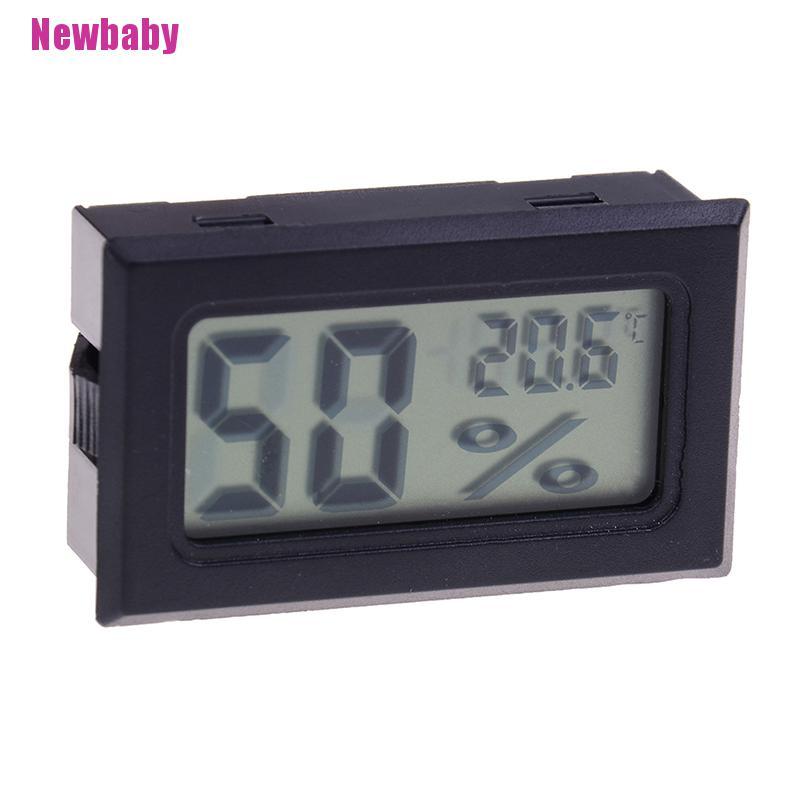 Nhiệt Kế Kỹ Thuật Số lcd Kỹ Thuật Số Cỡ Nhỏ Đo Độ Ẩm
