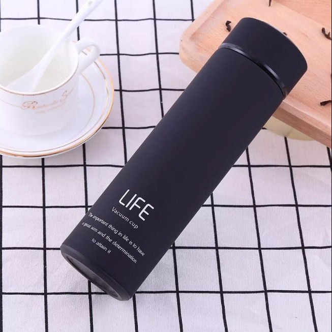 Bình Giữ Nhiệt Cao Cấp 3 Lớp Life Flask 450ml,Dễ Dàng Mang Theo Dã Ngoại, Luyện Tập Thể Dục, Hay Đi Học, Đi Làm