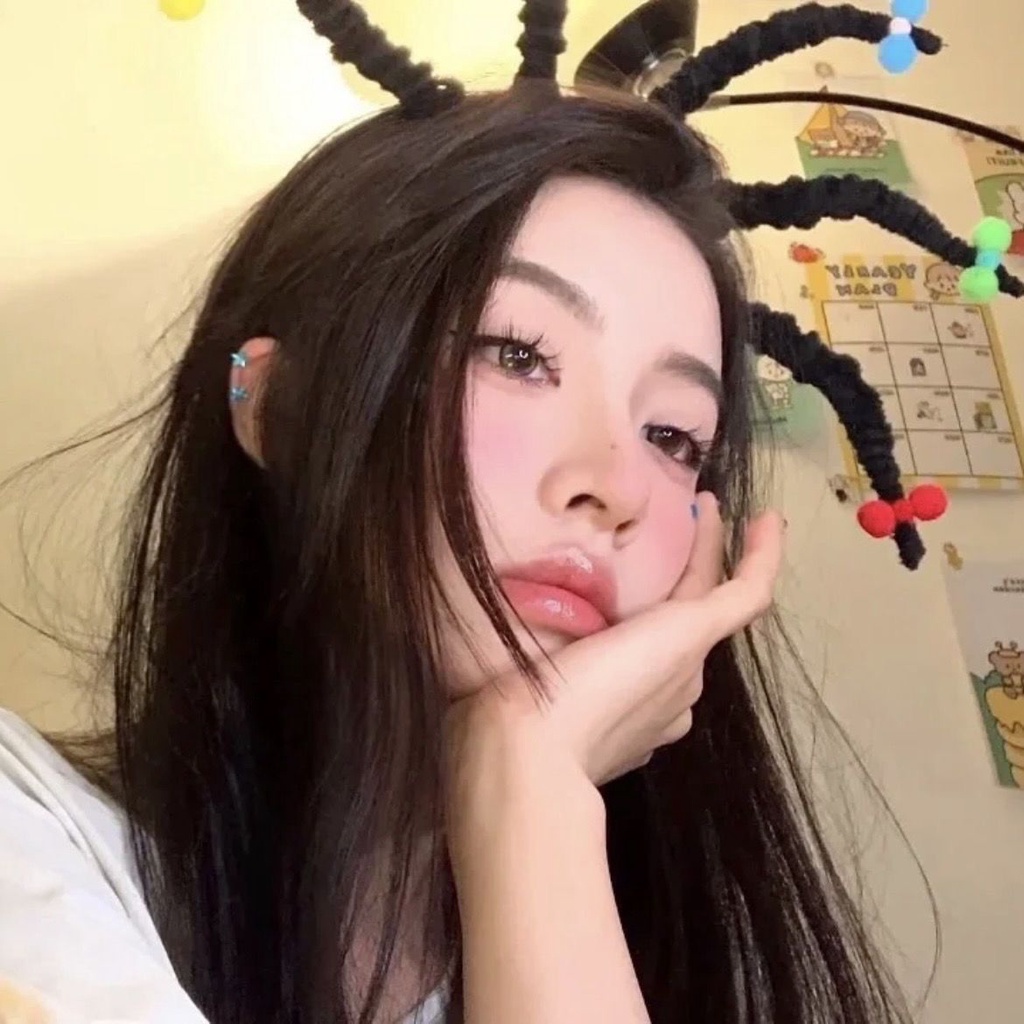 Băng Đô Cài Tóc Hình Phù Thủy Màu Đen Dễ Thương