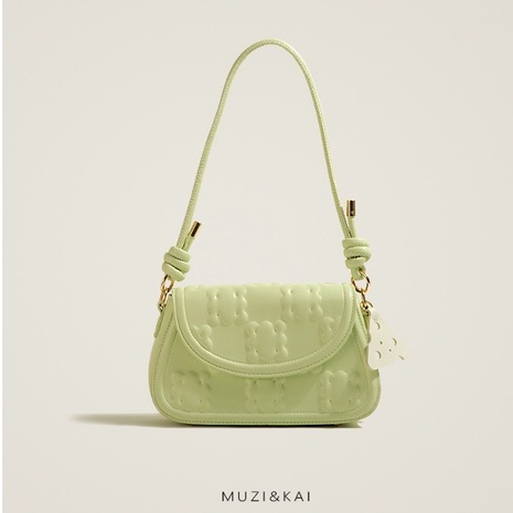 🌸Hàng Order🌸 Túi Xách Muzi&kai Chính Hãng Da Vân Nổi Móc Trang Trí Dây Đeo Kèm Quai Sách Sang Chảnh Nữ Tính 🌸 Quảng Châu