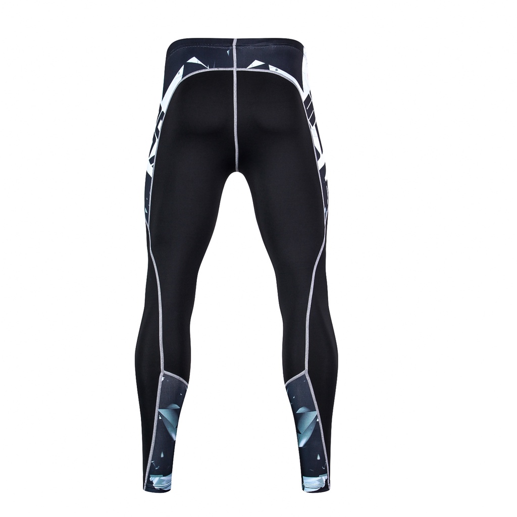 Quần legging thể thao HUQISHA thấm hút mồ hôi nhanh dành cho nam