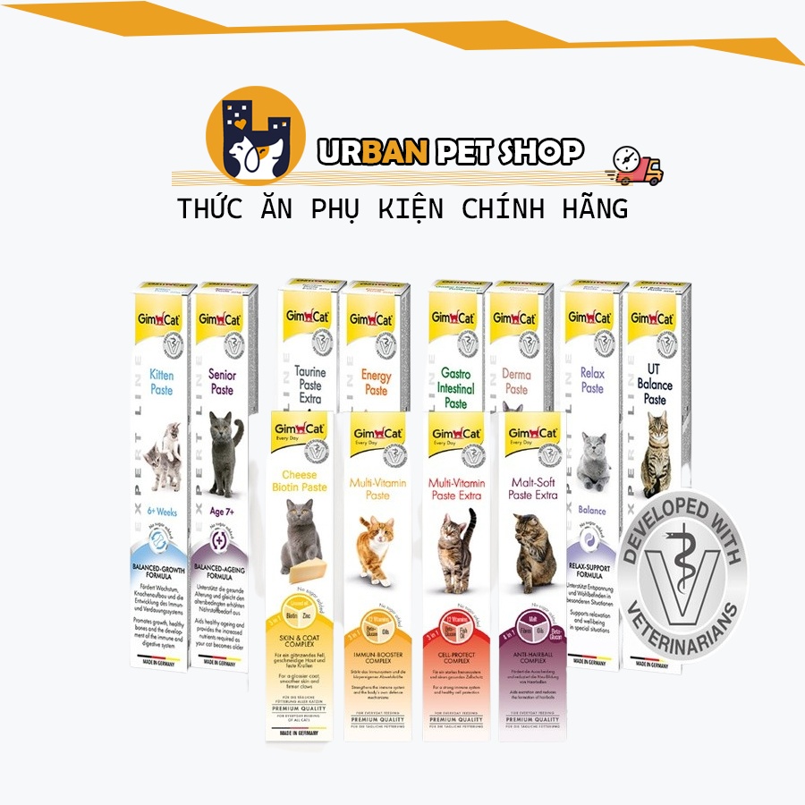 - GEL DINH DƯỠNG CHO MÈO MỌI LỨA TUỔI