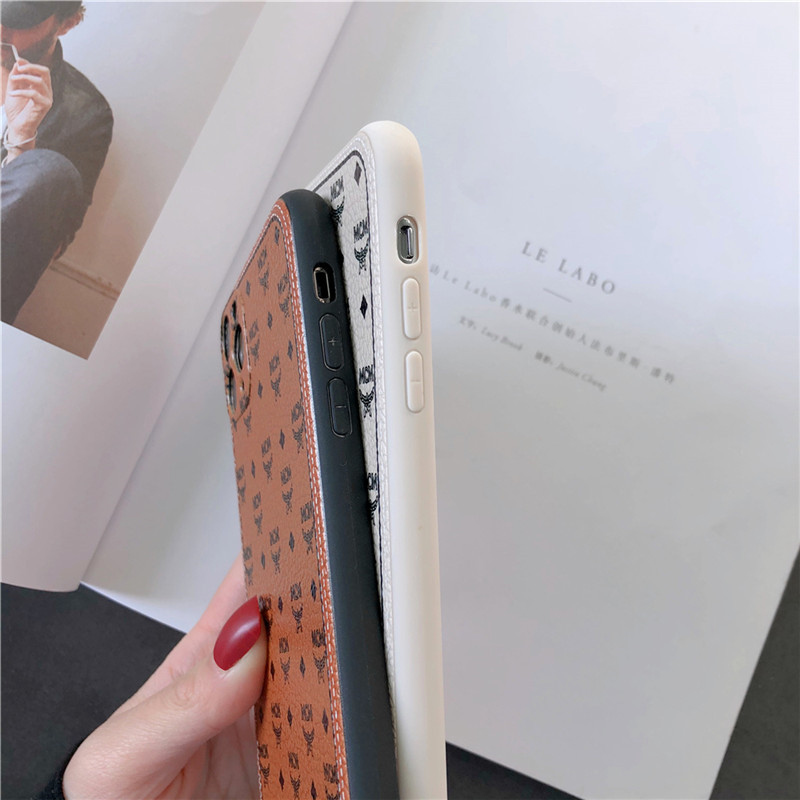 MCM Ốp Lưng Điện Thoại Thời Trang Dành Cho Iphone 12 11 Pro Max 6 6s 7 8 Plus Iphone X Xs Max Xr Se 2020