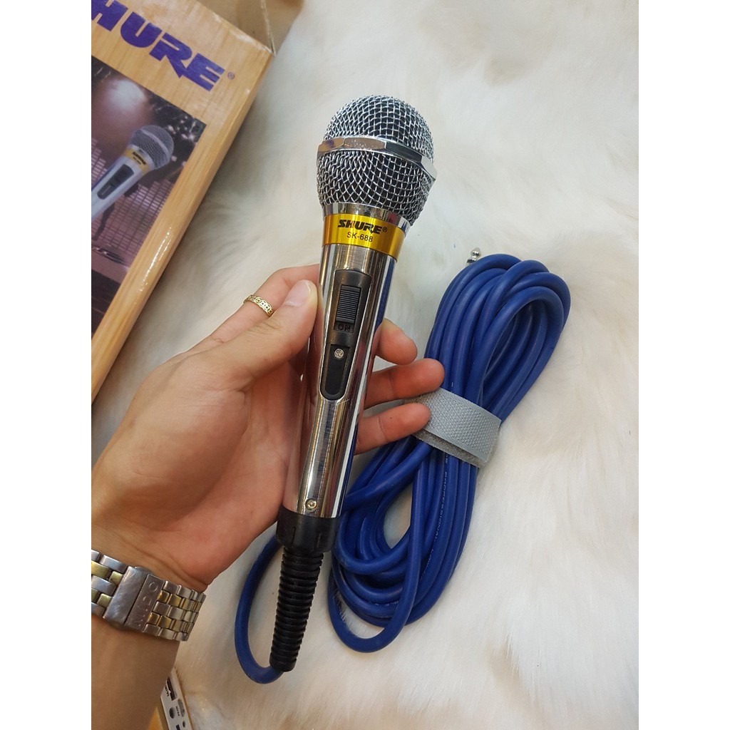 Micro Hát Karaoke Shure SK-688