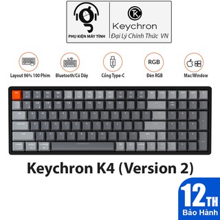 Bàn phím cơ bluetooth Keychron K4