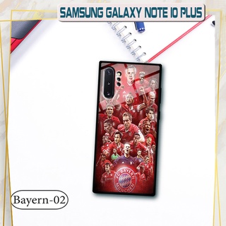 Ốp đội bóng Samsung Galaxy Note 10 Plus - Lưng kính cường lực