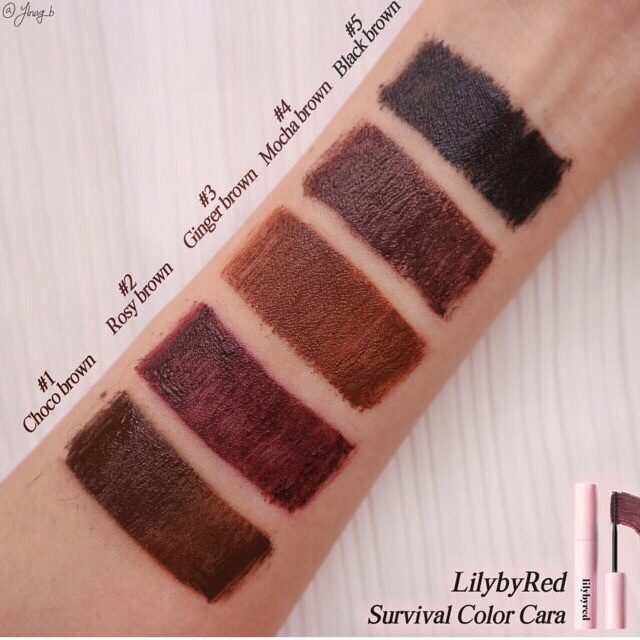 MASCARA LÂU TRÔI-CONG MI-DÀY MI LILYBYRED 9AM TO 9PM SURVIVAL COLOR CARA | BigBuy360 - bigbuy360.vn