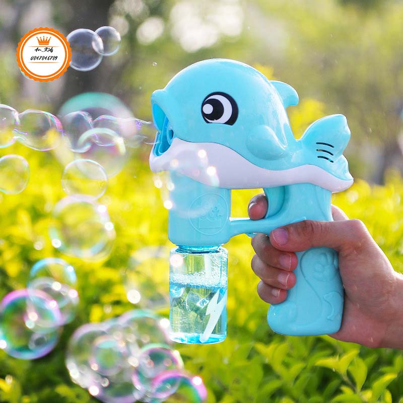 Đồ Chơi Bắn Bong Bóng Tự Động Phù Hợp Cho Các Bé Chơi Vào Dịp Mùa Hè Ngoài Trời An Kids