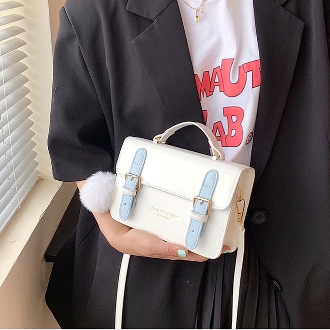 Túi xách đeo chéo nữ giá rẻ đẹp đi chơi phong cách thời trang hàn quốc dễ thương cute DC348