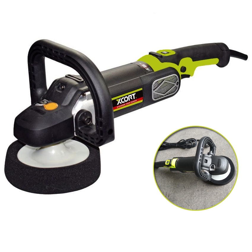 Máy đánh bóng-Máy đánh bóng cầm tay ô tô 1450W BH12 Tháng Model XSP02-180 Kèm Bông Đánh Bóng