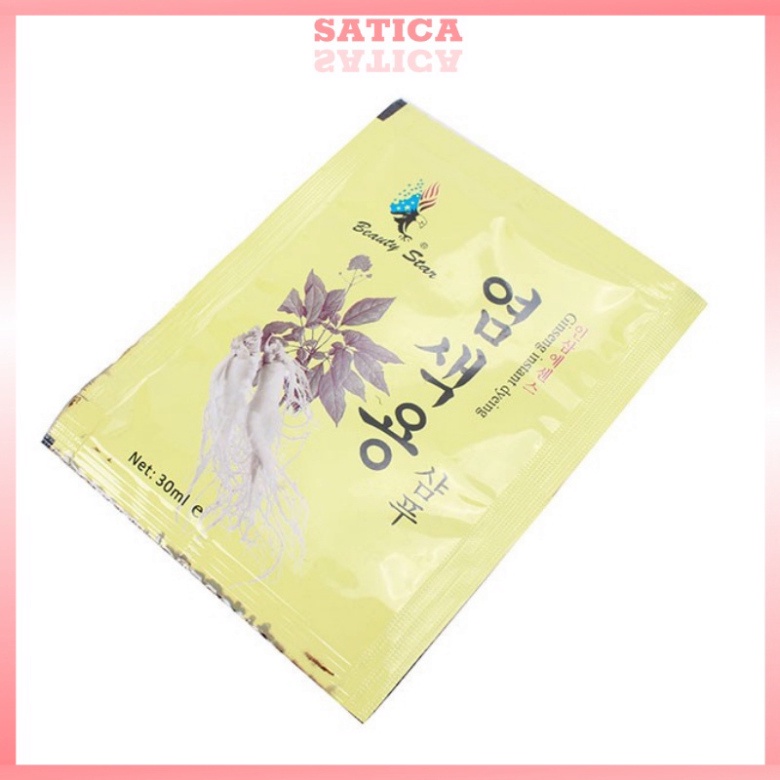 Dầu Gội Đầu Thảo Dược Thiên Nhiên Đen Tóc Nhân Sâm Beauty Star Hàn Quốc 1 gói [HÀNG CHÍNH HÃNG] | BigBuy360 - bigbuy360.vn