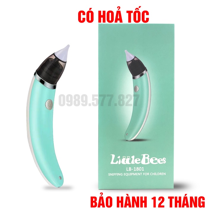 Máy hút mũi cho bé trẻ sơ sinh Little bees 5 cấp độ hút dùng cho trẻ đến 2